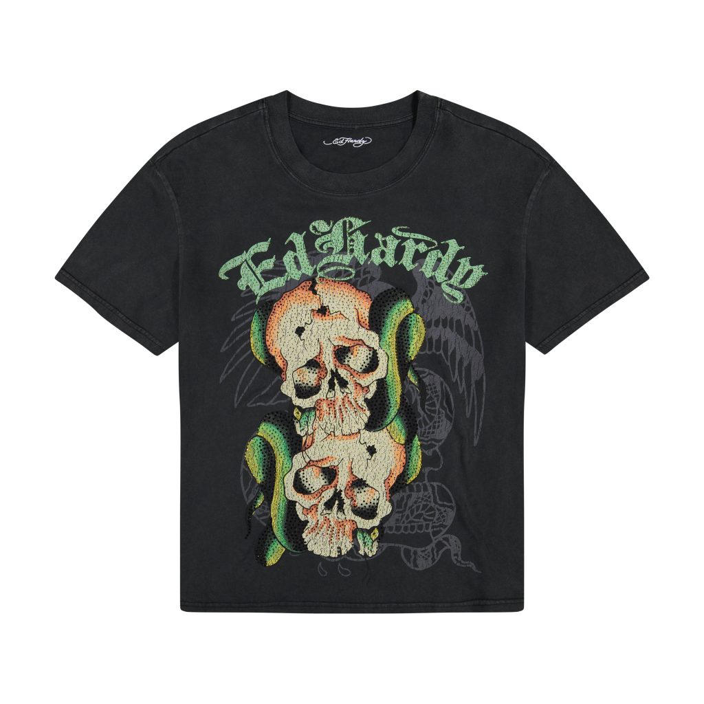 Skull Snakes Boxy Tee