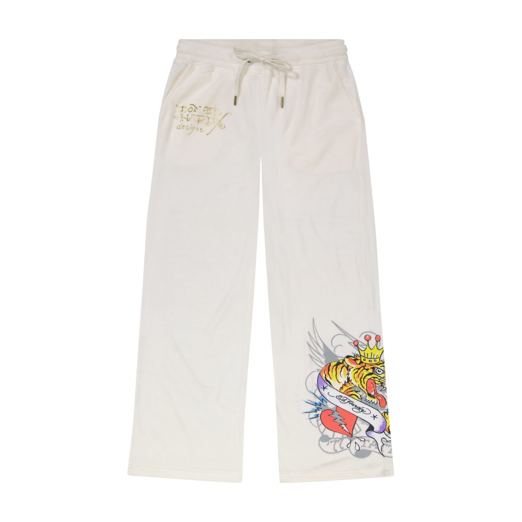 Tiger Crown Velour Sweatpants